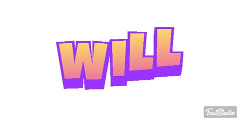 Will Word Animated  Logo Designs