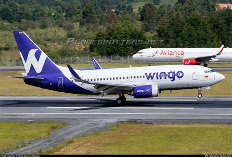 HP 1377CMP Wingo Boeing 737 7V3 WL Photo By Felipe Betancur Montoya