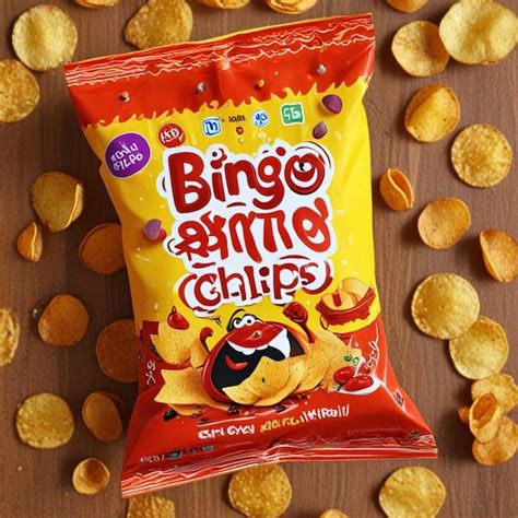 A Bag Of Chips That Says Popcorn Chips Premium Ai Generated Image