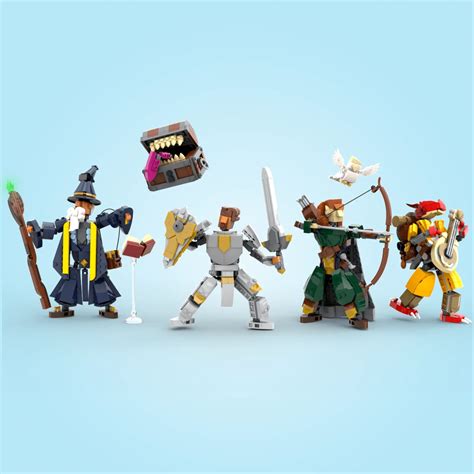 Lego Ideas Years Of Dungeons Dragons D D Modular Characters