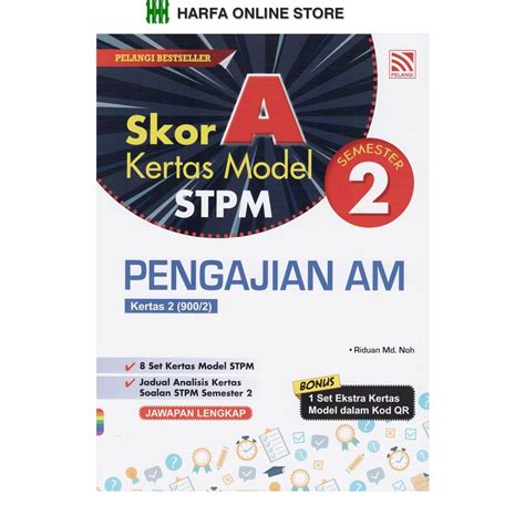 Buku Latihan Stpm 2021 Kertas Model Skor A Dalam Stpm Sem 2 Pengajian