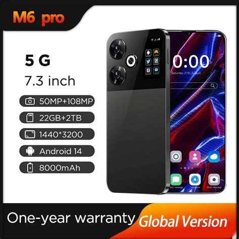 Original M Pro Smartphone Vers O Global G Tb G Duplo Sim