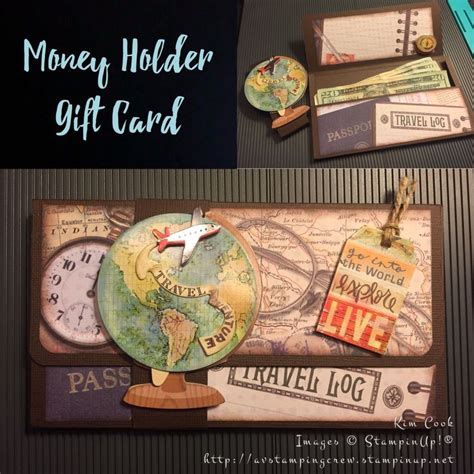 Travel Themed Money Holder