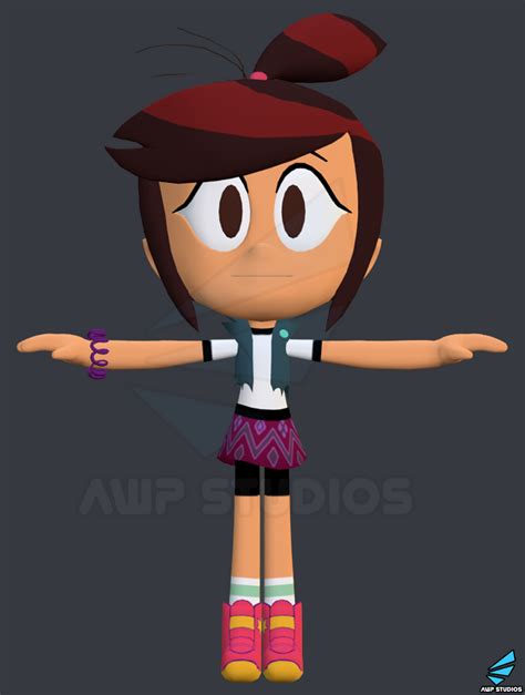 Molly Mcgee 3d Model30 Verdl By Awp X Xhawp Studios On Deviantart