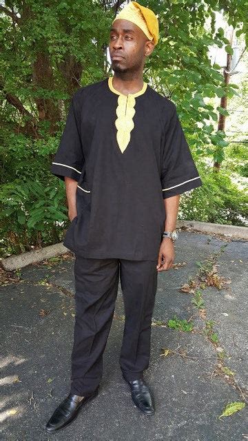 African Dashiki Shirts And Pants For Men1