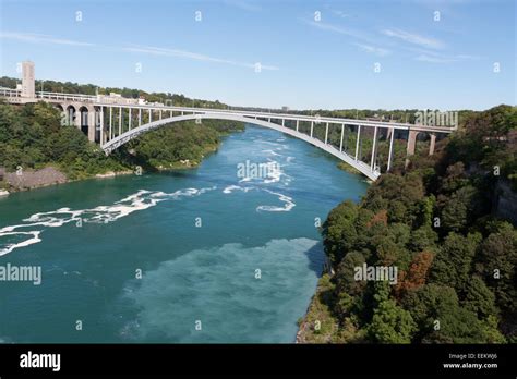 The Rainbow Bridge Connecting The US Right To Canada Right At