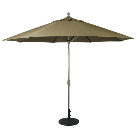 Best Selection Large Tilt Patio Umbrellas Galtech 11 Ft Deluxe Auto Tilt Frame Patio