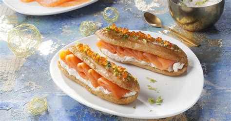 Recette d éclairs au saumon fumé Marie Claire