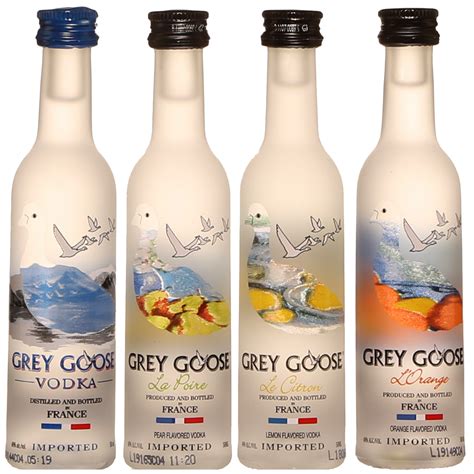 Coffret Cadeau Grey Goose Collection Extraordinaire 4x50 Ml Fiche