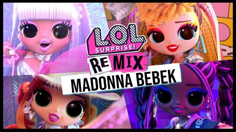 OMG LOL SÜRPRİZ MADONNA BEBEK 90lar GERÇEK SAÇLI REMIX BEBEKLER