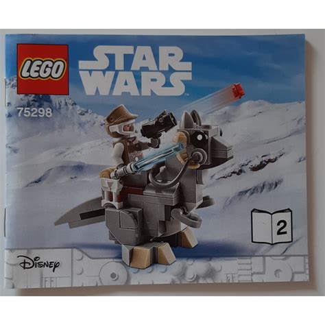 Lego At At Vs Tauntaun Microfighters Instructions Stellar Bricks