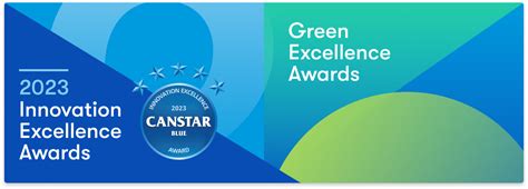 Awards 2023 Innovation And Green Excellence Awards Canstar Blue