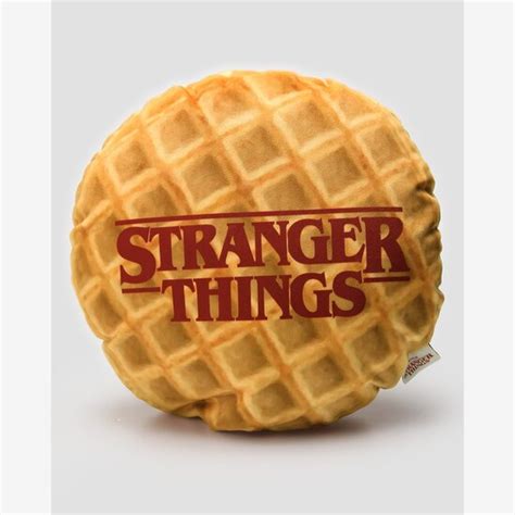 Almofada Waffle Stranger Things Bege Netflix Fanlab Oficial