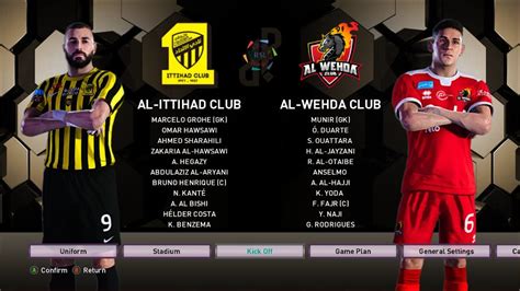 Pes Dream Patch Unofficial Update Al Ittihad Vs Al Wehda