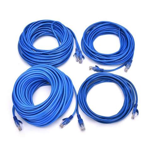 Cabo De Rede Internet 15M 15 Metros Cat6 Azul 1Gbps Crimpado Roteador