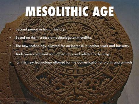 Mesolithic Period, also called Middle Stone Age, ancient cultural stage ...