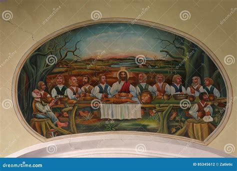 Last Supper stock photo. Image of meal, croatia, feast - 85345612