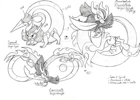 Infinity Ouroboros by Lucky-Trident on DeviantArt | Pokemon art, Pokemon rpg, Curious creatures