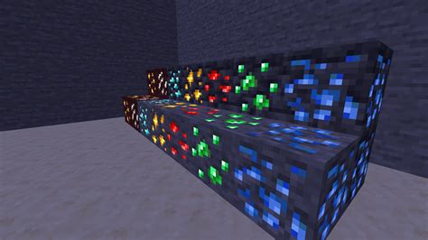 Simple Glowing Ores Minecraft Resource Packs Curseforge