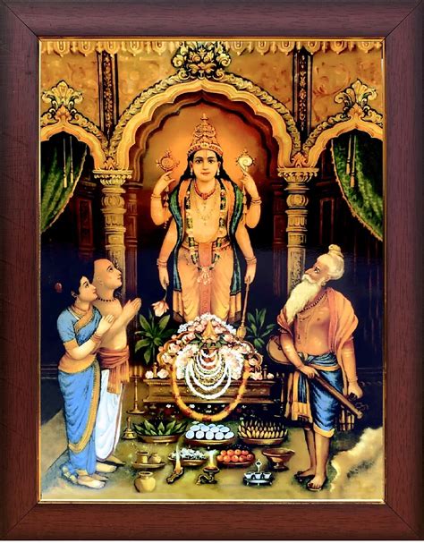 Buy Garuda Photos RAJA RAVI VARMA Painting Reproduction Of God Sri