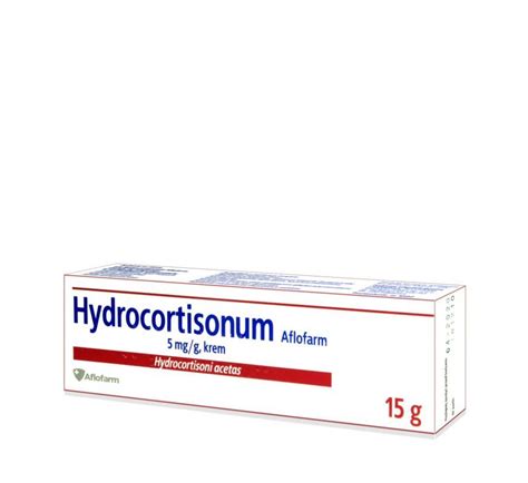 Hydrocortisonum Aflofarm 5 mg 1 g 15 g Zmiany skórne Maści i żele