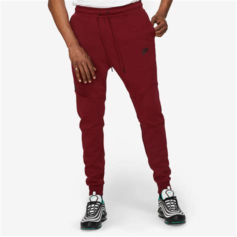 Nike Sportswear Tech Fleece Jogger Team Redblack Mens Clothing