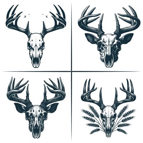 Premium Vector Deer Head Svg Deer Hunting Svg Cut File Cricut File