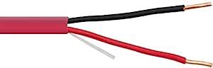 Amazon Cable Central LLC Fire Alarm Security Cable Red 18 2 18