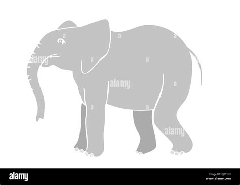 Ilustraci N Del Elefante Dibujo A Mano Vector Imagen Vector De