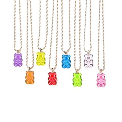 Shop The Best Gummy Bear Chain Necklaces Get Your Sweet Style On