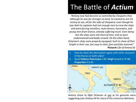 PPT - The Battle of Actium PowerPoint Presentation, free download - ID:2847094