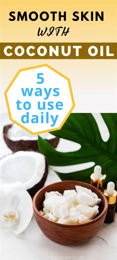 How To Use Coconut Oil For Skin Coconut Oil For Skin Natural Healthy