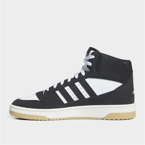 Adidas Mens Break Start Mid Sneaker Blackwhite 182642 Black