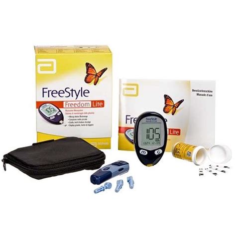 Abbott FreeStyle Freedom Lite Glucometer Blood Glucose Meter With 10s