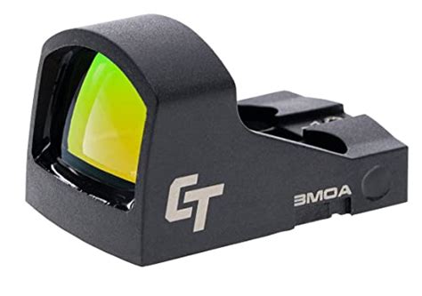 Crimson Trace Cts Ultra Compact Open Reflex Pistol Sight With Led