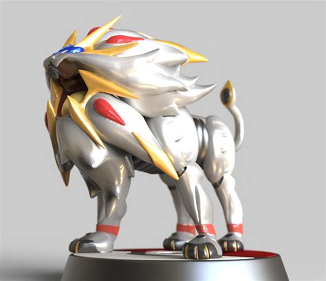 Solgaleo Legendario Fan Art Figura PokÉmon Pokemonsolgaleo