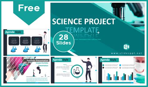 Plantilla Para Proyectos De Ciencia Plantillas Para PowerPoint Y