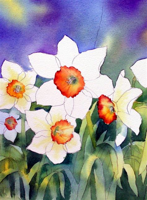 17 Best images about Art-Watercolor flowers & plants on Pinterest ...