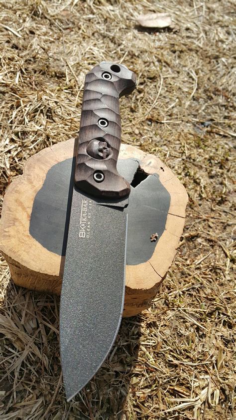 Ka Bar Becker Bk2 S Personalized Knife Scaleswooden Etsy