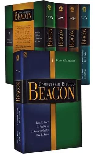 Comentário Bíblico Beacon 5 Volumes Antigo Testamento brochura Cpad