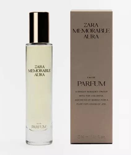 Zara Memorable Aura Eau De Parfum 30 ml Para Mujer Envío gratis