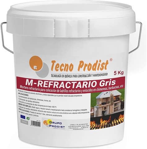 M Refrattario Grigio Di Tecno Prodist Malta Refrattaria Per Mattoni