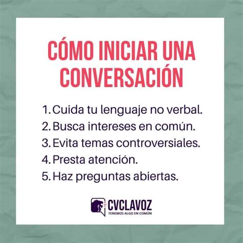 Consejos Para Iniciar Conversaciones Marinaeiro