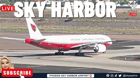 Live Plane Spotting Phoenix Sky Harbor Airport Phx Live Airport