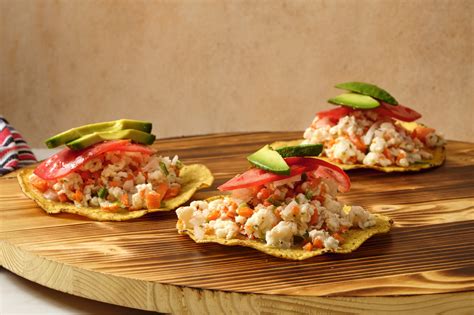 Mexican Ceviche Tostadas