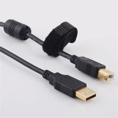 10ft Usb Printer Cable Figure 8 Ac Power Cord Ipax For Canon Pixma Epson Workforce Pro Stylus