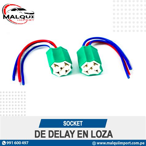 SOCKET DE DELAY EN LOZA MALQUIIMPORT SAC