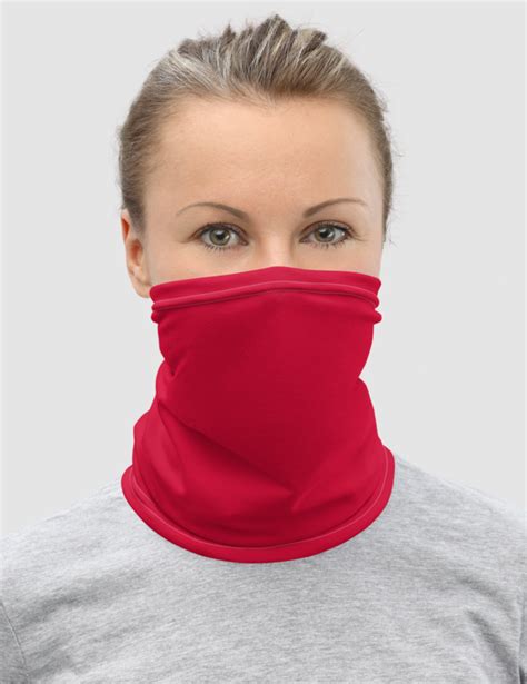 Classic Red Neck Gaiter Face Mask Full Face Mask Neck Gaiter Gaiters