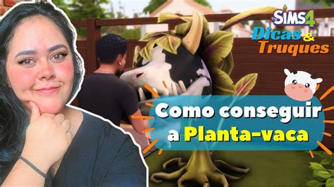 Como Conseguir Uma Planta Vaca No The Sims Youtube