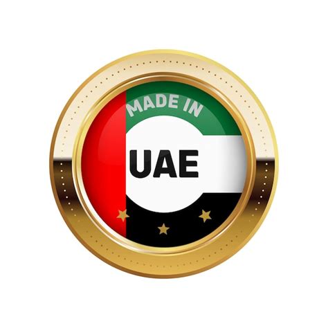 Premium Vector Made In Uae